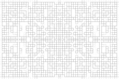 Soyut arkaplan. Monokrom dokusu. Beyaz arkaplanda siyah beyaz çizgiler.