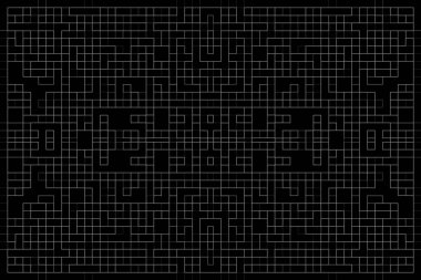 Soyut arkaplan. Monokrom dokusu. Beyaz arkaplanda siyah beyaz çizgiler.