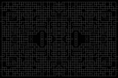 Soyut arkaplan. Monokrom dokusu. Beyaz arkaplanda siyah beyaz çizgiler.