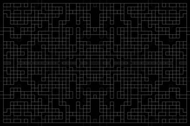 Soyut arkaplan. Monokrom dokusu. Beyaz arkaplanda siyah beyaz çizgiler.