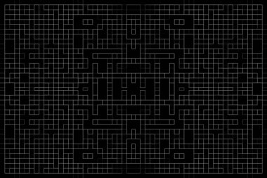 Soyut arkaplan. Monokrom dokusu. Beyaz arkaplanda siyah beyaz çizgiler.