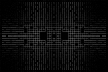 Soyut arkaplan. Monokrom dokusu. Beyaz arkaplanda siyah beyaz çizgiler.