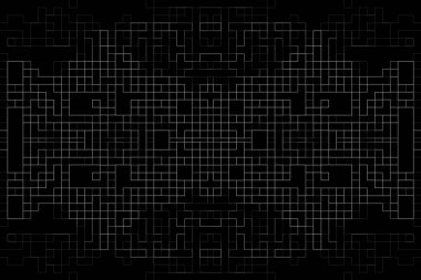 Soyut arkaplan. Monokrom dokusu. Beyaz arkaplanda siyah beyaz çizgiler.