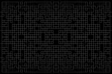 Soyut arkaplan. Monokrom dokusu. Beyaz arkaplanda siyah beyaz çizgiler.