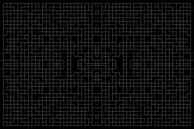 Soyut arkaplan. Monokrom dokusu. Beyaz arkaplanda siyah beyaz çizgiler.