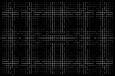 Soyut arkaplan. Monokrom dokusu. Beyaz arkaplanda siyah beyaz çizgiler.