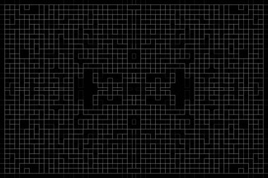 Soyut arkaplan. Monokrom dokusu. Beyaz arkaplanda siyah beyaz çizgiler.