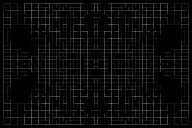 Soyut arkaplan. Monokrom dokusu. Beyaz arkaplanda siyah beyaz çizgiler.