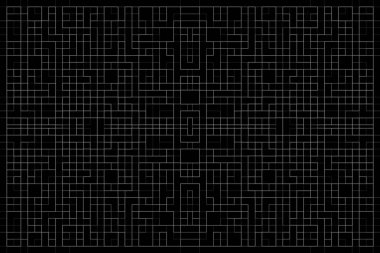 Soyut arkaplan. Monokrom dokusu. Beyaz arkaplanda siyah beyaz çizgiler.