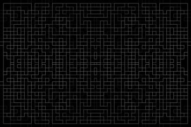 Soyut arkaplan. Monokrom dokusu. Beyaz arkaplanda siyah beyaz çizgiler.