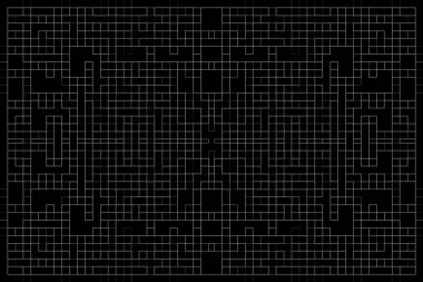 Soyut arkaplan. Monokrom dokusu. Beyaz arkaplanda siyah beyaz çizgiler.