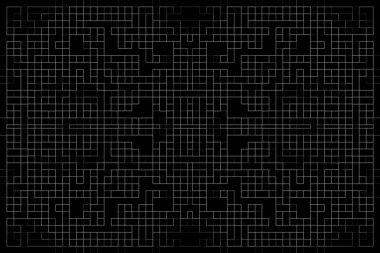 Soyut arkaplan. Monokrom dokusu. Beyaz arkaplanda siyah beyaz çizgiler.