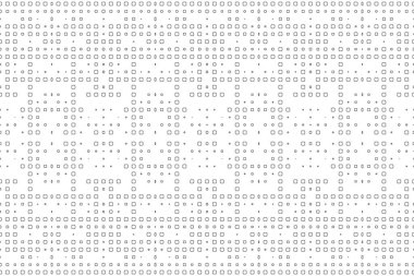 Soyut arkaplan. Monokrom dokusu. Beyaz arkaplanda siyah beyaz çizgiler.