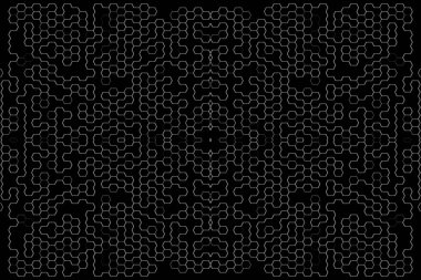 Soyut arkaplan. Monokrom dokusu. Beyaz arkaplanda siyah beyaz çizgiler.