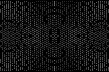 Soyut arkaplan. Monokrom dokusu. Beyaz arkaplanda siyah beyaz çizgiler.