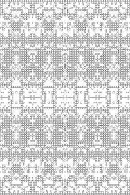 Soyut arkaplan. Monokrom dokusu. Beyaz arkaplanda siyah beyaz çizgiler.