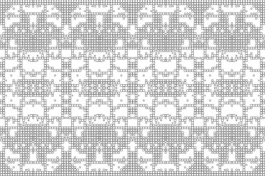 Soyut arkaplan. Monokrom dokusu. Beyaz arkaplanda siyah beyaz çizgiler.