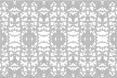 Soyut arkaplan. Monokrom dokusu. Beyaz arkaplanda siyah beyaz çizgiler.