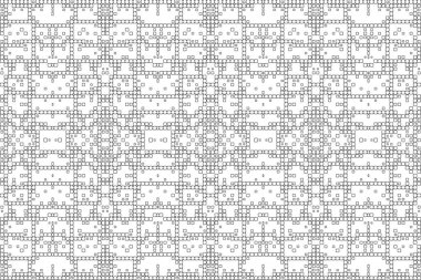 Soyut arkaplan. Monokrom dokusu. Beyaz arkaplanda siyah beyaz çizgiler.