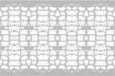 Soyut arkaplan. Monokrom dokusu. Beyaz arkaplanda siyah beyaz çizgiler.