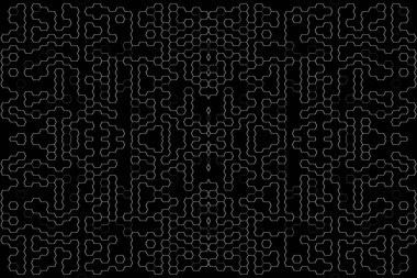 Soyut arkaplan. Monokrom dokusu. Beyaz arkaplanda siyah beyaz çizgiler.