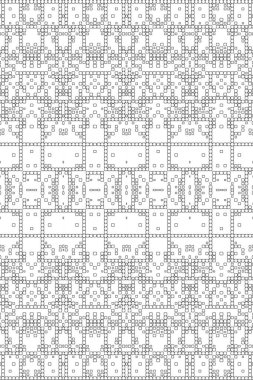 Soyut arkaplan. Monokrom dokusu. Beyaz arkaplanda siyah beyaz çizgiler.