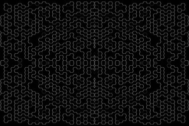 Soyut arkaplan. Monokrom dokusu. Beyaz arkaplanda siyah beyaz çizgiler.