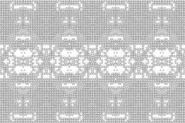 Soyut arkaplan. Monokrom dokusu. Beyaz arkaplanda siyah beyaz çizgiler.