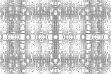 Soyut arkaplan. Monokrom dokusu. Beyaz arkaplanda siyah beyaz çizgiler.