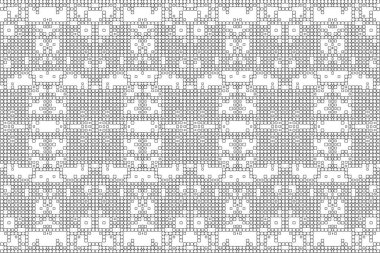 Soyut arkaplan. Monokrom dokusu. Beyaz arkaplanda siyah beyaz çizgiler.