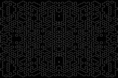 Soyut arkaplan. Monokrom dokusu. Beyaz arkaplanda siyah beyaz çizgiler.