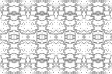 Soyut arkaplan. Monokrom dokusu. Beyaz arkaplanda siyah beyaz çizgiler.