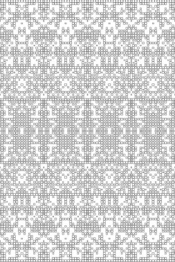 Soyut arkaplan. Monokrom dokusu. Beyaz arkaplanda siyah beyaz çizgiler.