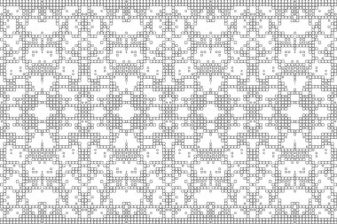 Soyut arkaplan. Monokrom dokusu. Beyaz arkaplanda siyah beyaz çizgiler.