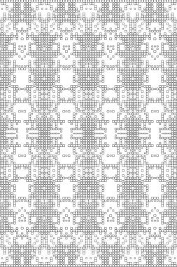 Soyut arkaplan. Monokrom dokusu. Beyaz arkaplanda siyah beyaz çizgiler.