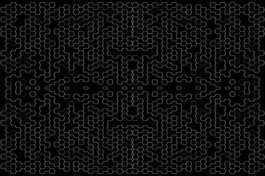 Soyut arkaplan. Monokrom dokusu. Beyaz arkaplanda siyah beyaz çizgiler.