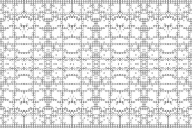 Soyut arkaplan. Monokrom dokusu. Beyaz arkaplanda siyah beyaz çizgiler.