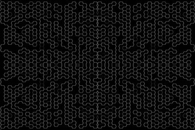 Soyut arkaplan. Monokrom dokusu. Beyaz arkaplanda siyah beyaz çizgiler.