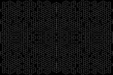 Soyut arkaplan. Monokrom dokusu. Beyaz arkaplanda siyah beyaz çizgiler.