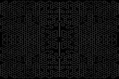 Soyut arkaplan. Monokrom dokusu. Beyaz arkaplanda siyah beyaz çizgiler.