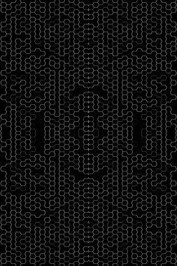 Soyut arkaplan. Monokrom dokusu. Beyaz arkaplanda siyah beyaz çizgiler.