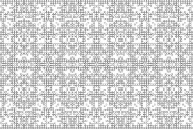 Soyut arkaplan. Monokrom dokusu. Beyaz arkaplanda siyah beyaz çizgiler.