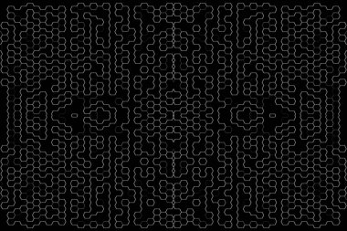 Soyut arkaplan. Monokrom dokusu. Beyaz arkaplanda siyah beyaz çizgiler.