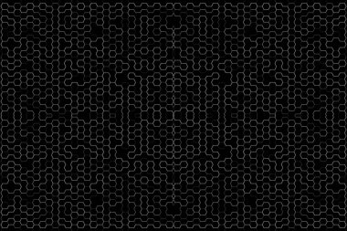 Soyut arkaplan. Monokrom dokusu. Beyaz arkaplanda siyah beyaz çizgiler.