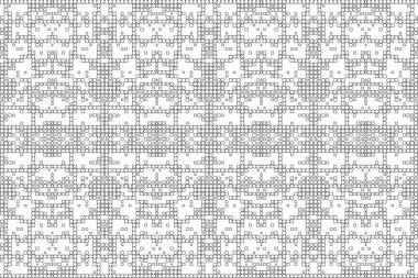 Soyut arkaplan. Monokrom dokusu. Beyaz arkaplanda siyah beyaz çizgiler.