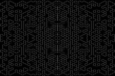 Soyut arkaplan. Monokrom dokusu. Beyaz arkaplanda siyah beyaz çizgiler.