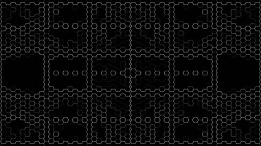 Soyut arkaplan. Monokrom dokusu. Beyaz arkaplanda siyah beyaz çizgiler.