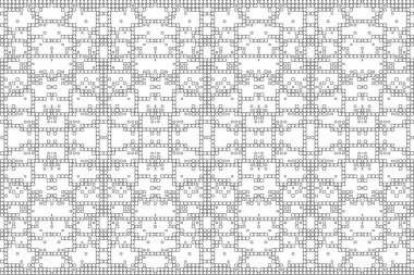Soyut arkaplan. Monokrom dokusu. Beyaz arkaplanda siyah beyaz çizgiler.