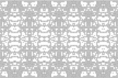 Soyut arkaplan. Monokrom dokusu. Beyaz arkaplanda siyah beyaz çizgiler.