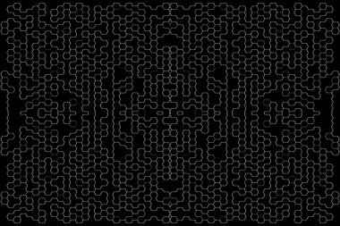 Soyut arkaplan. Monokrom dokusu. Beyaz arkaplanda siyah beyaz çizgiler.